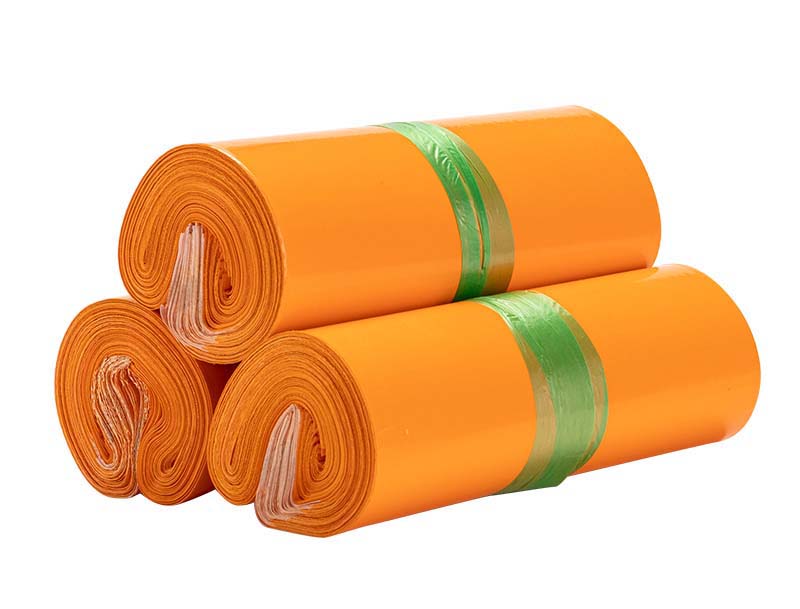 四方橙色快递袋-04